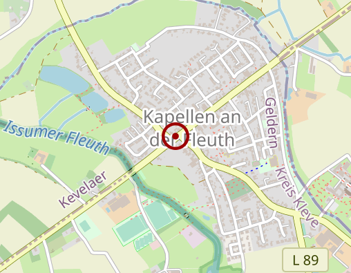 Karte: Dorf Apotheke Kapellen