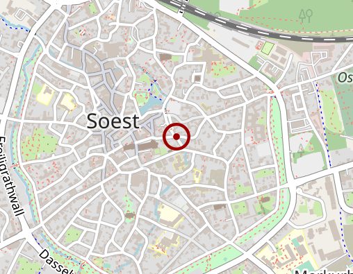 Karte: Caritas-Sozialstation Soest-Möhnesee