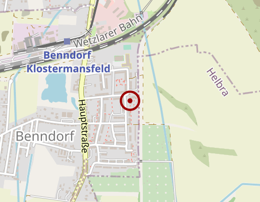 Karte: Pflege- und Betreuungszentrum "Glück Auf"