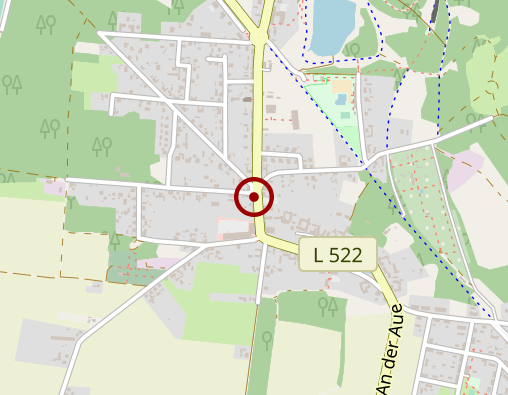 Karte: Yvonne Frenzel Praxis für Ergotherapie