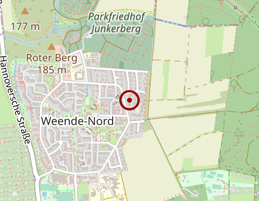 Karte: Stange Albrecht u. Stange-Schlösser Birke