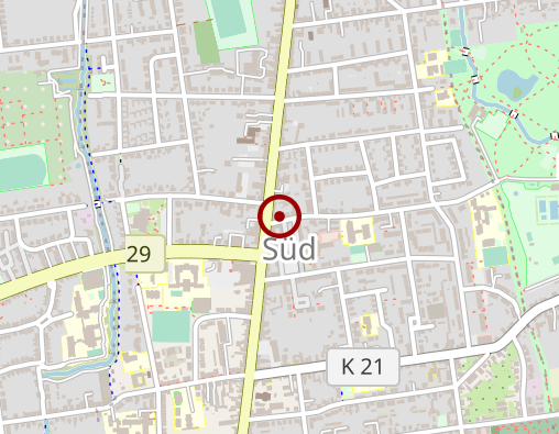 Karte: Servicewohnen/Betreutes Wohnen