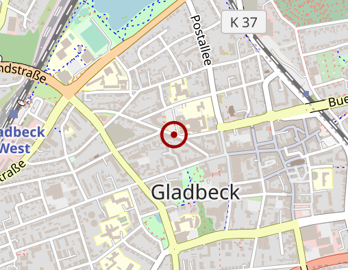 Karte: Tagespflege im Johannes-van-Acken-Haus