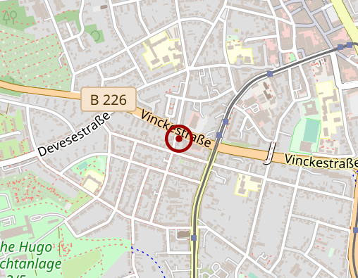 Karte: Pflegedienst Buersche Linde GmbH Amb. Pflegedienst