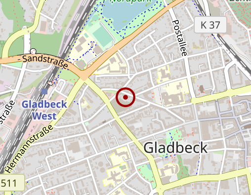 Karte: Sanders Uwe Praxis für Kinder- und Jugendlichenpsychotherapie