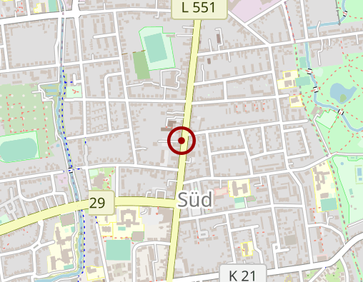 Karte: Logopädie Vest, Sauerbach und Klehr