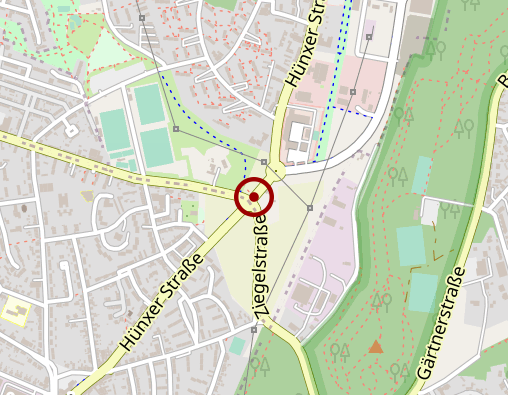 Karte: DIN TAXI- und Funkmietwagen