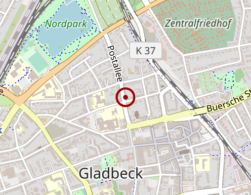 Karte: Turek Rainer C. Heilpraktiker