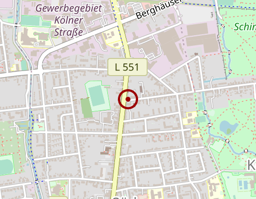 Karte: Von Keitz Wisuda und Watermann Sopha GBR Massagepraxis