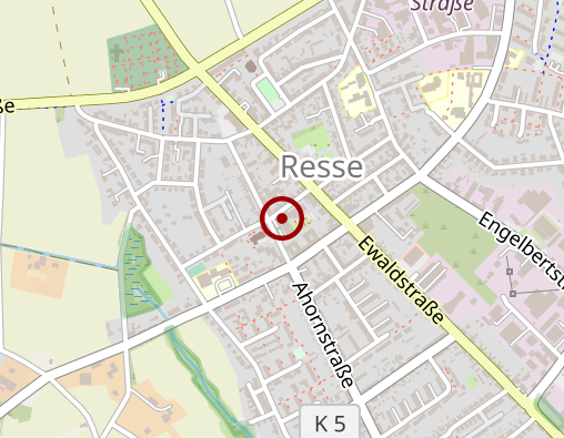 Karte: Seniorenzentrum St. Hedwig - Abteilung Wachkoma