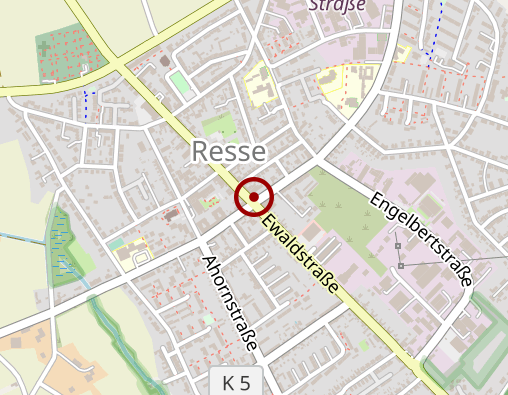 Karte: Tagespflege Haus Ewald