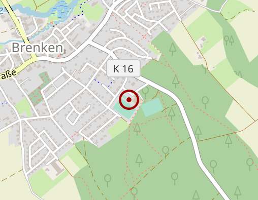 Karte: Musikverein Harmonie Brenken e.V. Probeheim