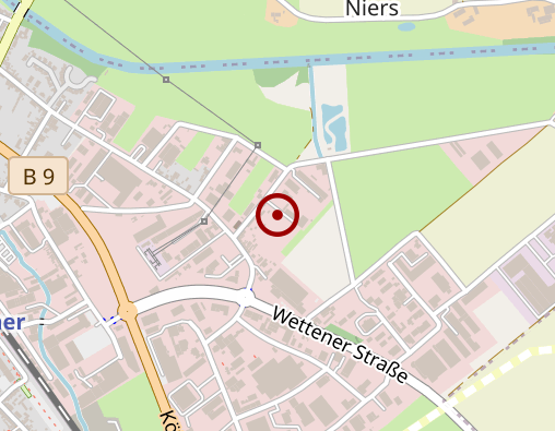 Karte: Bestattungshaus Hendrix