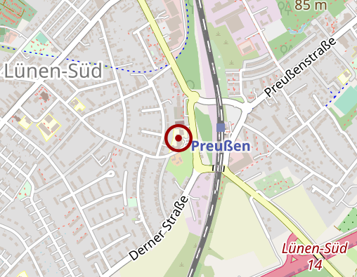 Karte: Ev. Altenzentrum Lünen-Diakoniestation