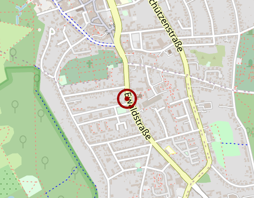 Karte: Diakonisches Werk im Kirchenkreis Recklinghausen - Diakoniestationen gGmbH - Diakoniestation Herten