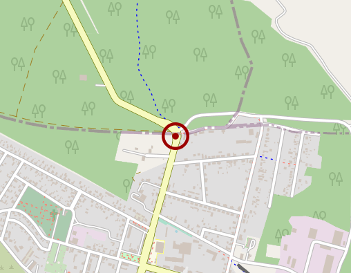 Karte: Tagespflege der Diakoniestation Welzow