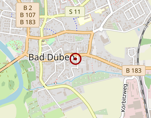 Karte: Betreuungsstützpunkt Sachsen e.V.