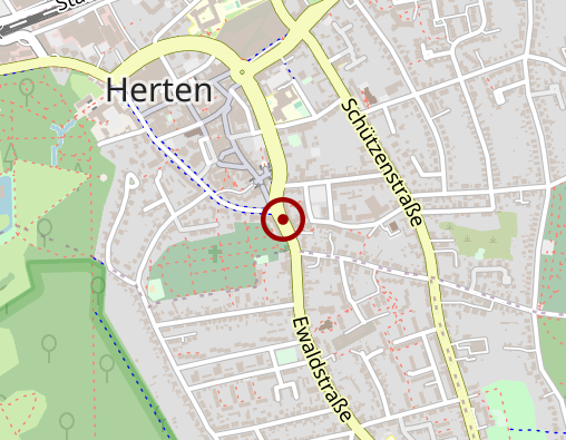 Karte: Tagespflege Mittelpunkt Mensch im Cirkel