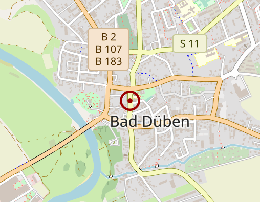 Karte: AWO Pflege- und Betreuungszentrum Bad Düben