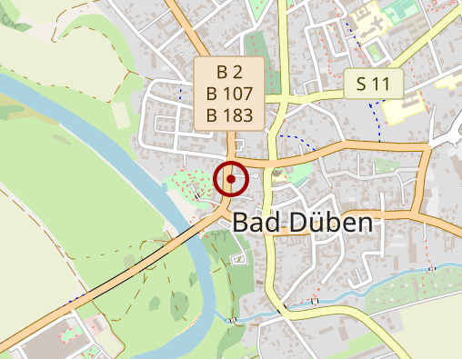 Karte: AWO Pflegedienst Bad Düben