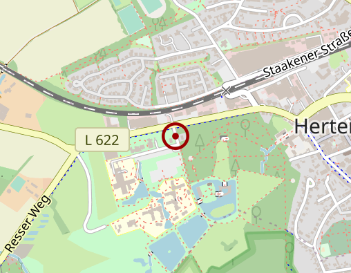 Karte: LWL-Klinik Herten