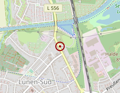 Karte: Sprachtherapie Lünen - Süd