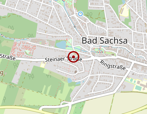 Karte: Diakonie-/Sozialstation Westharz gGmbH Tagespflege - Bad Sachsa