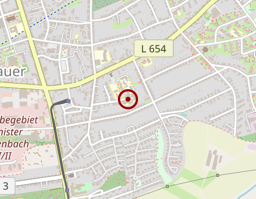 Karte: Arbeiterwohlfahrt Bezirk westl. Westfalen e.V., Seniorenwohndorf