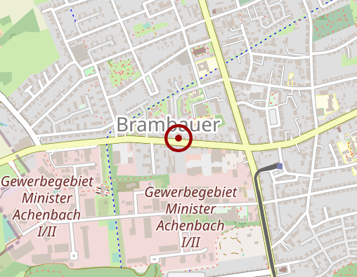 Karte: Brocksiepe Bestattungshaus