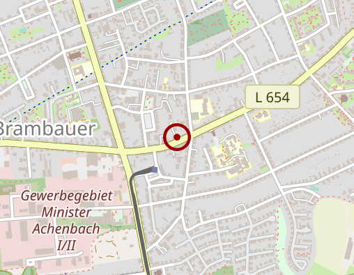 Karte: Andrea Müller Pflege GmbH