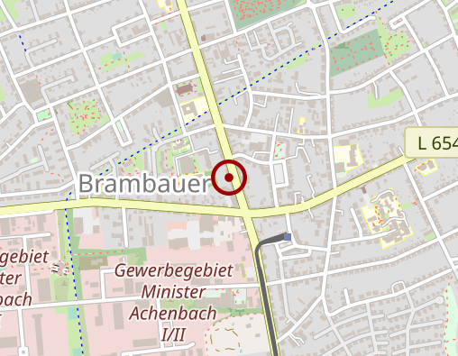 Karte: Caritas Sozialstation Brambauer