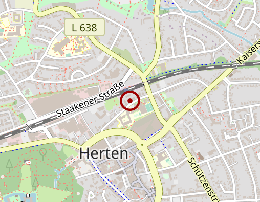 Karte: LWL-Wohnverbund Marl-Sinsen Ambulant Betreutes Wohnen