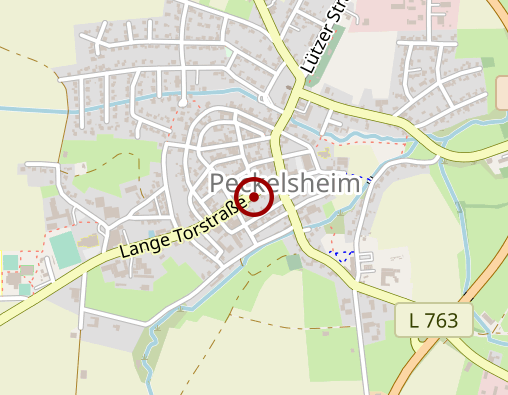 Karte: Hirsch Apotheke im Ortsteil Peckelsheim