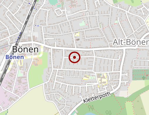 Karte: Diakoniestation Bönen-Flierich-Hilbeck