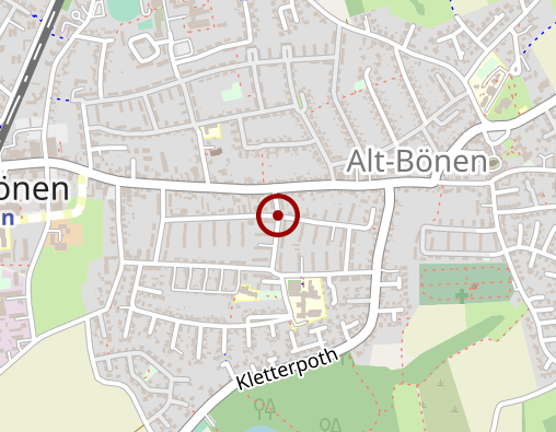 Karte: Betreungsgruppe Café Fritz