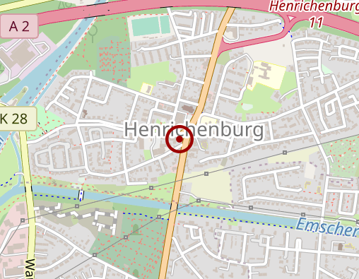 Karte: Worm Praxis für Sprachtherapie u. Logopädie