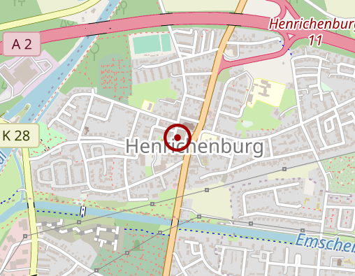 Karte: Praxis f. Ergotherapie Dethloff & Rosewitz Ergotherapie