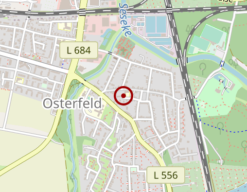 Karte: Möcke, A. Bestattungen