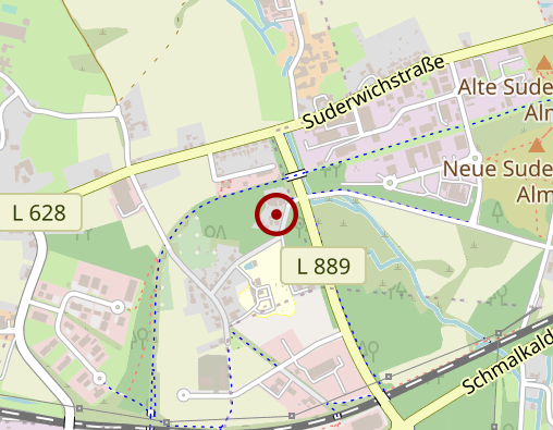 Karte: Becker Vera Dr.med. Fachärztin für Psychatrie u. Psychotherapie