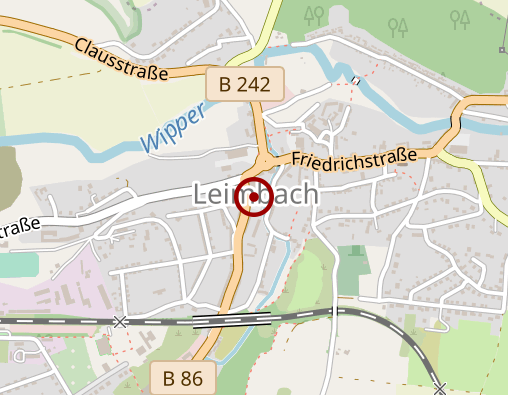 Karte: Südharz-Apotheke