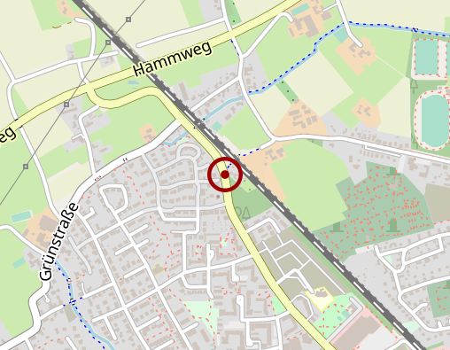 Karte: Schlüsseldienst Voerde Einbruchschutz 24h