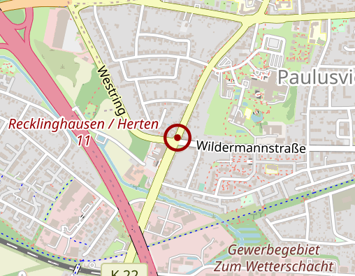 Karte: A-B-Cafe Angehörigen-Betroffenen-Cafe