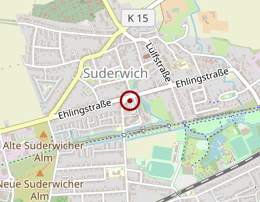 Karte: Apotheke am Ehlinghof