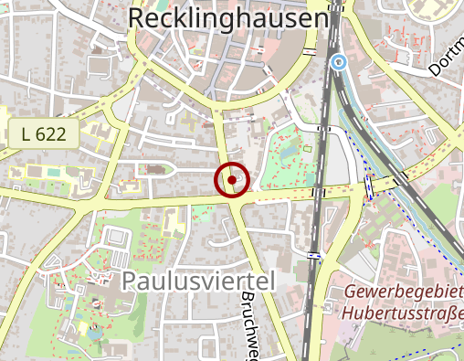 Karte: Ev. Johanneswerk e.V. Ambulant betreutes Wohnen