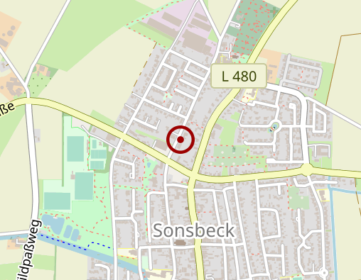 Karte: Bestattungen Peters