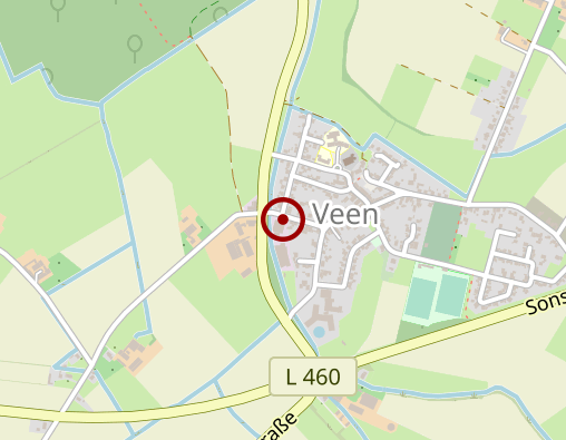 Karte: Lebenshilfe Werkstätten Unterer Niederrhein GmbH