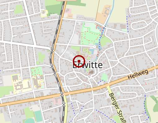 Karte: Caritas Sozialstation Erwitte