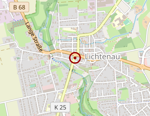 Karte: Caritas Sozialstation "St. Anna" Lichtenau