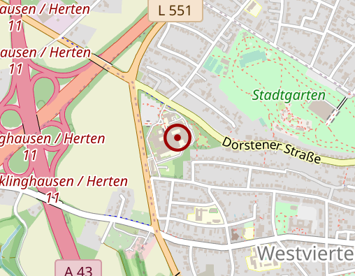 Karte: Klinikum Vest GmbH