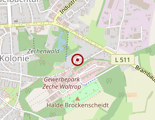 Karte: Brüggemann Karin Praxis für Physio u. Osteopathie